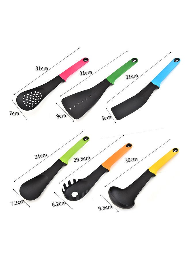 6-Piece Kitchen Spatula And Spoon Set Multicolor 815grams - v1619674556/N47031251A_3