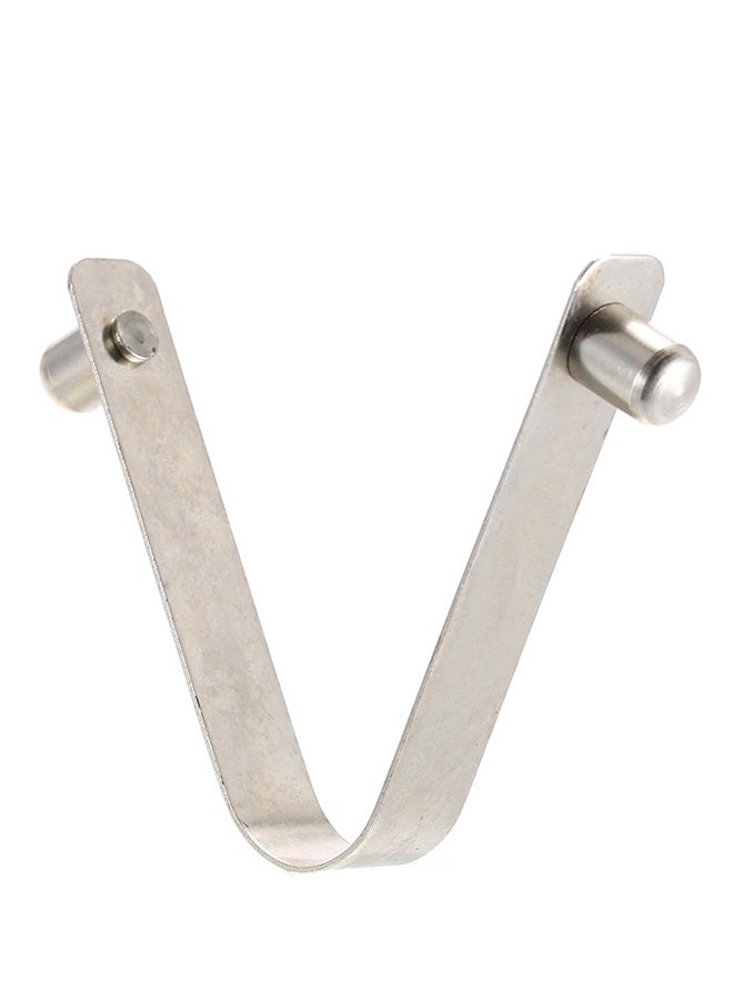 Generic - 6-Piece Kayak Pedal Spring Clip Tent Pole Clip Push Button Spring Snap Clip Locking Tube Pin 14.0 x 10.0 x 1.5cm - Image 1