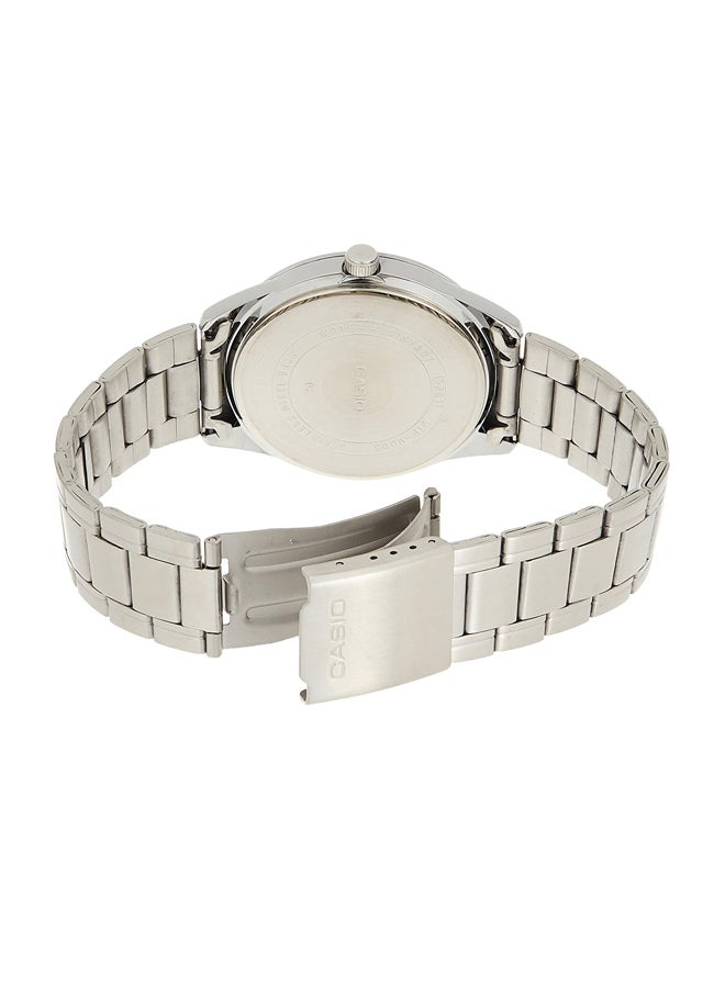 CASIO Women's Stainless Steel Analog Watch LTP V005D 1B - 28 mm - Silver - Image 2