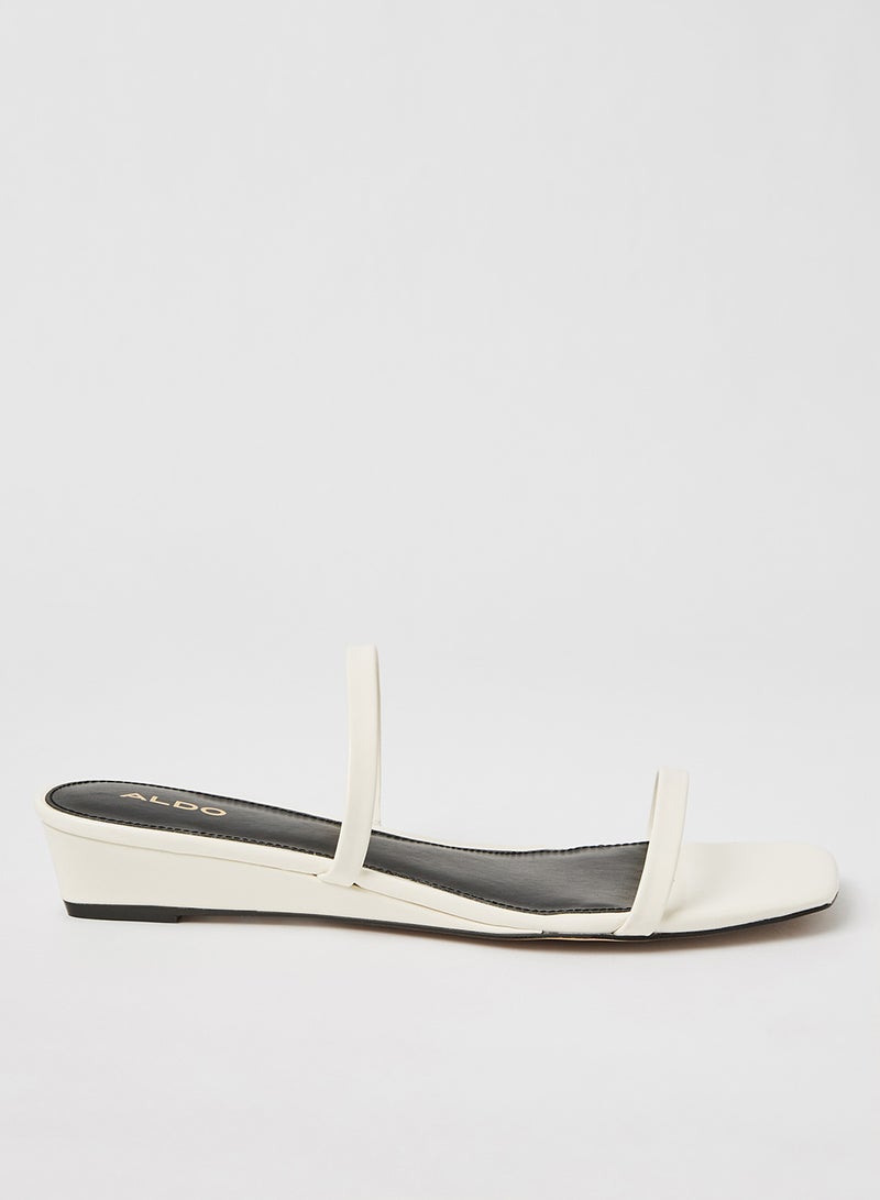ALDO - Giannina Flat Sandals White - Image 1