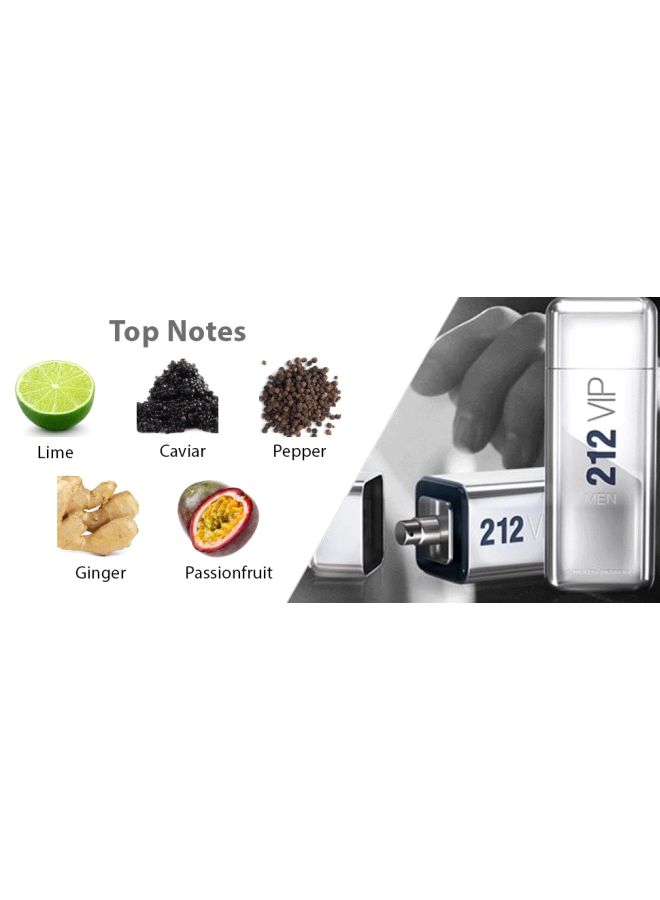 CAROLINA HERRERA - 212 Vip EDT For Men 100ml - Image 1