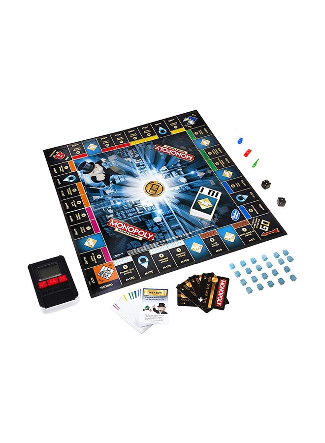 Monopoly - Monopoly Ultimate Banking Edition Board Game, Electronic Banking Unit, Multi Color For Families And Kids - Image 1