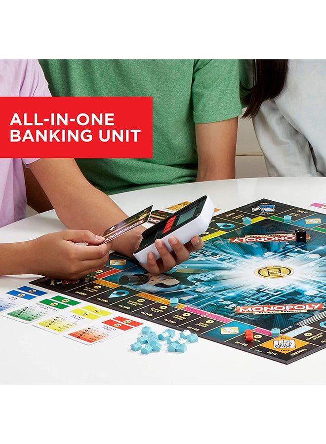 Monopoly - Monopoly Ultimate Banking Edition Board Game, Electronic Banking Unit, Multi Color For Families And Kids - Image 1