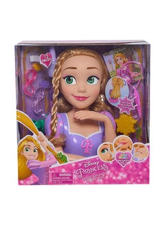 13- Piece Rapunzel Deluxe Styling Head With Hair Tools For Endless Styles Set-Multicolour