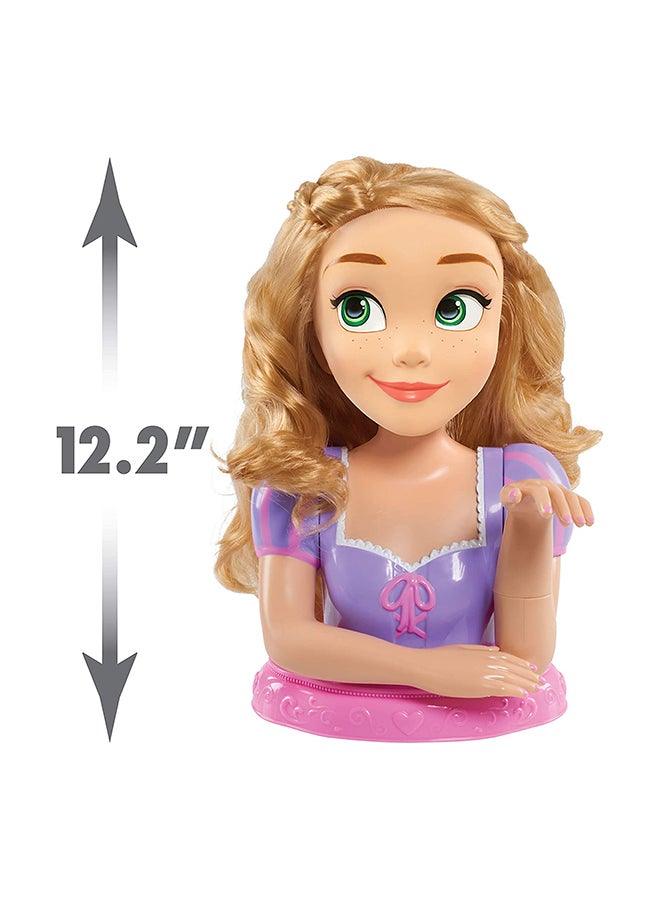 Disney Princess - 13- Piece Rapunzel Deluxe Styling Head With Hair Tools For Endless Styles Set-Multicolour - Image 1