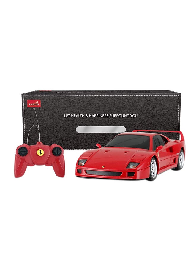 راستار سيارة فيراري F40 بمقياس 1:24 مع جهاز تحكم عن بعد بموجات الراديو - Image 1
