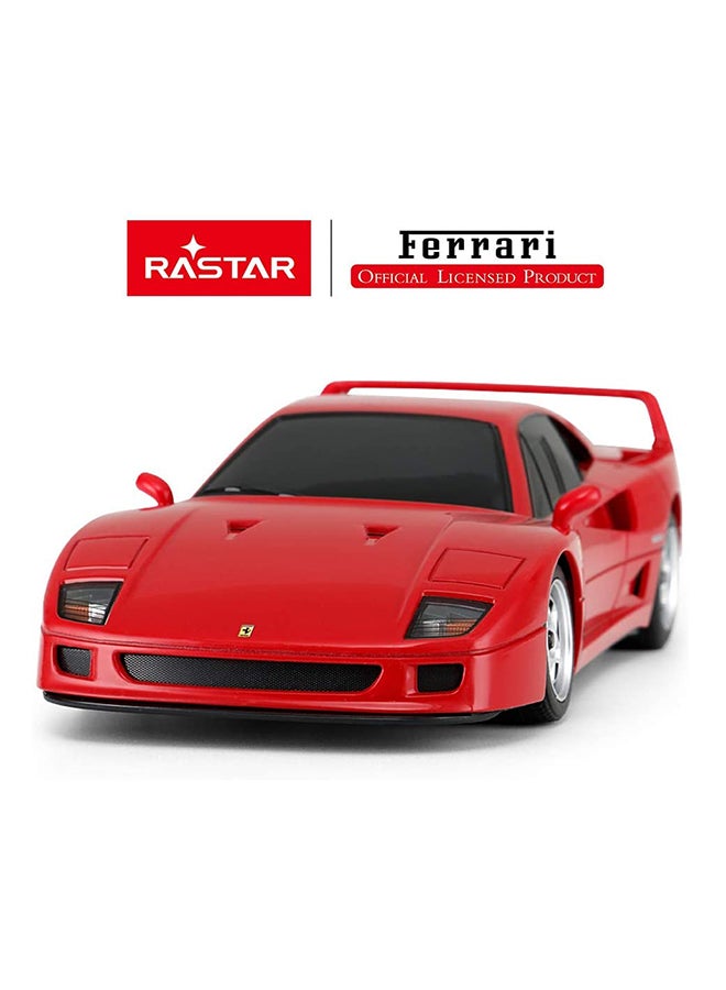 راستار سيارة فيراري F40 بمقياس 1:24 مع جهاز تحكم عن بعد بموجات الراديو - Image 3