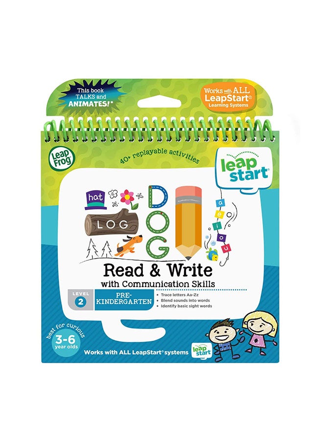 LeapFrog Read/Write With Communication Skill Activity Book  - Image 1
