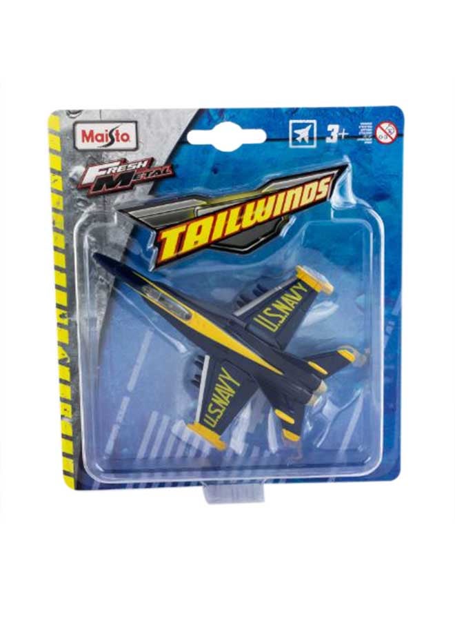 Maisto - Fresh Metal Tailwinds Us Navy Plane Blue - Image 1