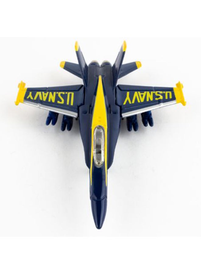 Maisto - Fresh Metal Tailwinds Us Navy Plane Blue - Image 1