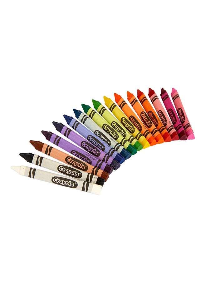 16-Piece Triangular Crayons