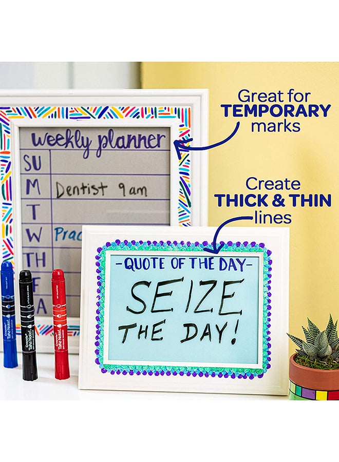 Crayola - Take Note Colored Dry Erase Markers 12 Piece Multicolor - Image 1