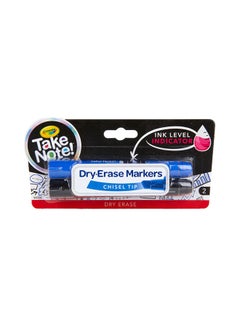 Crayola 2-Piece Take Note Dry Erase Markers Set  - Image 1