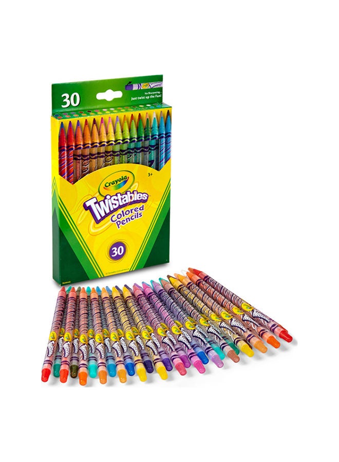 كرايولا طقم أقلام رصاص ملونة تويستابلز من 30 قطعة - Image 2