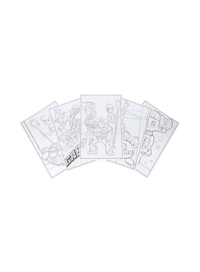 Crayola - Disney Pixar Toy Story 18 Gaint Coloring Pages Craft Kits, Ages 3+ Years - Image 1
