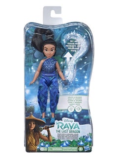 Disney Disney Raya and the Last Dragon Young Raya and Kumandra Flower, Lights And Sounds Doll 5.08x17.78x35.56cm  - Image 2