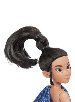 Disney Disney Raya and the Last Dragon Young Raya and Kumandra Flower, Lights And Sounds Doll 5.08x17.78x35.56cm  - Image 5