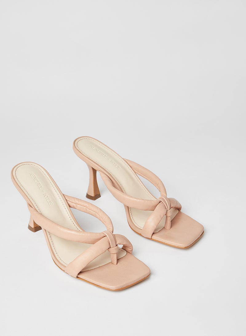 KENDALL + KYLIE Bal Leather Sandals Nude - Image 2