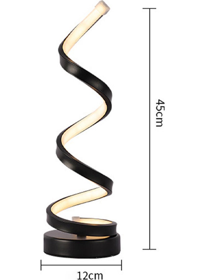 Generic - Modern Nordic Minimalist Table Lamp Black/White 45 x 12cm - Image 1