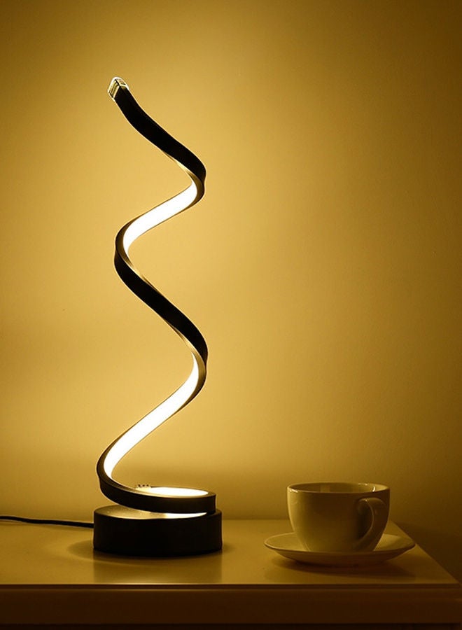 Generic - Modern Nordic Minimalist Table Lamp Black/White 45 x 12cm - Image 1