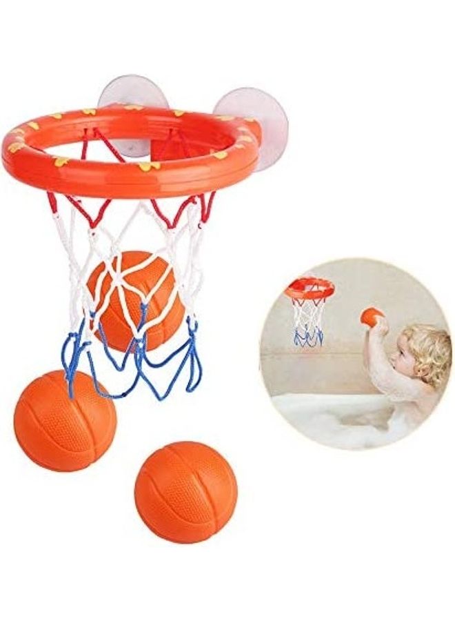 Basketball Hoop Bathtub Water Play Set  - Image 1