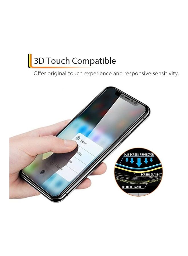لاصقة حماية من الزجاج المقوى لهاتف أبل آيفون 11 برو شفاف - Image 2