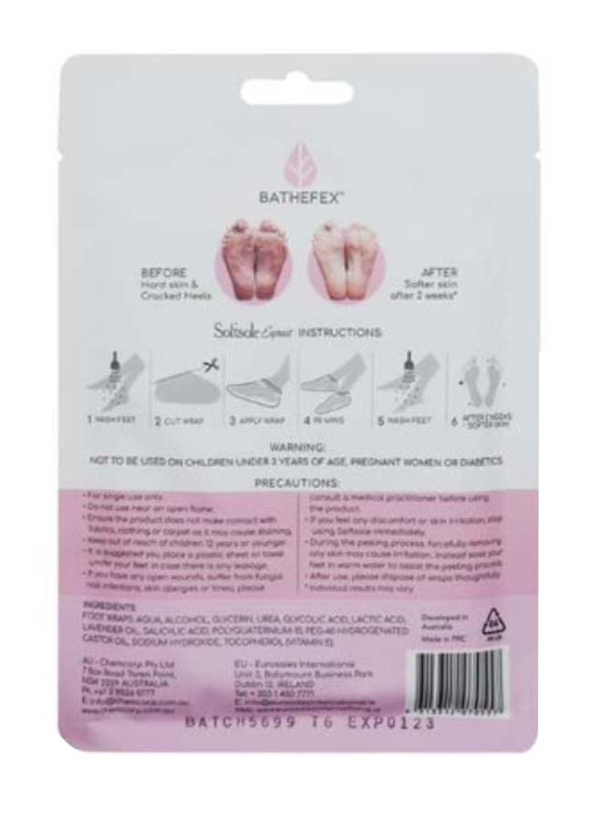 Softsole Express Exfoliating Foot Peel, 4 Adhesive Tabs - v1619699100/N27696733A_2