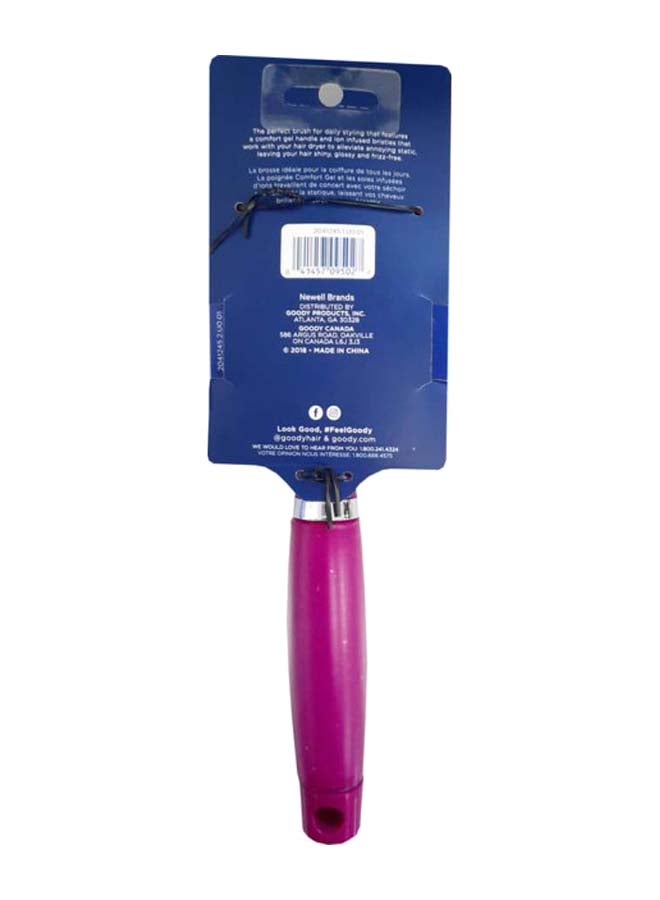 قودي  فرشان شعر دائرية الشكل مع مقبض من الجل الصلب متعدد الألوان 127جرام - Image 4