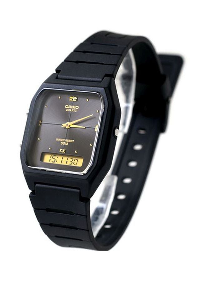 Men's Resin Analog + Digital Wrist Watch AW-48HE-8AVDF - v1619699284/N40499105A_7