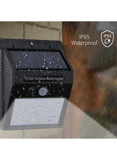 LED Separable Solar Powered Motion Sensor Light White