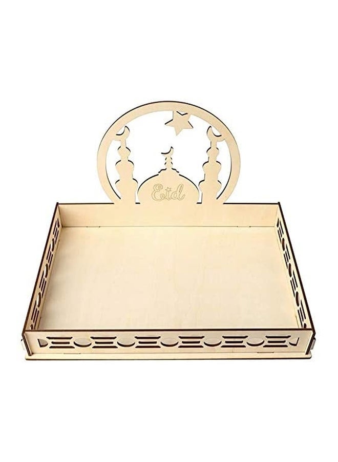 شو وو صينية تقديم حلويات بتصميم زينة رمضان متعدد الألوان - Image 2