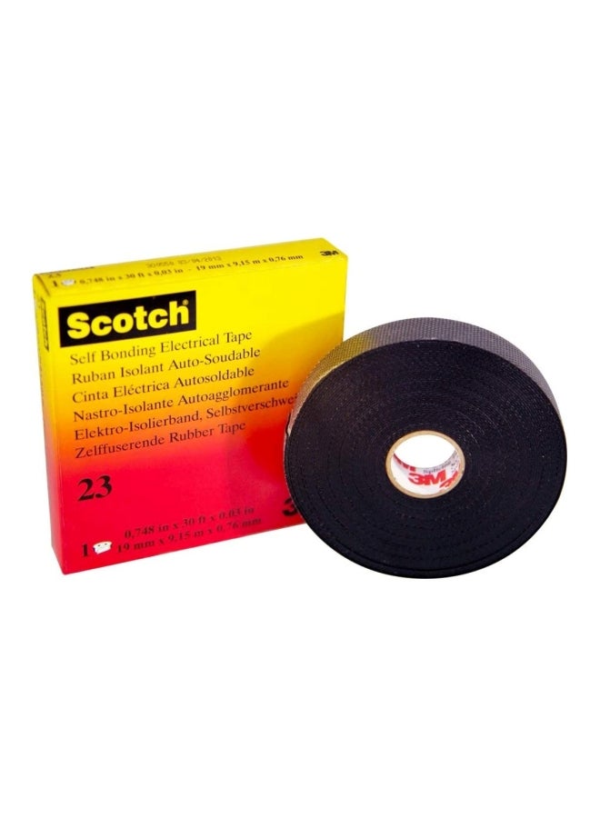 3M Scotch 23 Self Bonding Electrical Splicing Tape Grey 19mm x 9.15meter - Image 4