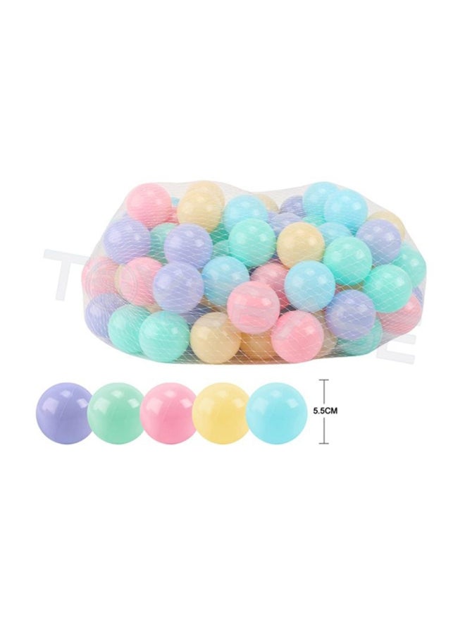 كيدل خيمة لعب زرقاء مع 50 كرة أوشن 90x80x80سم - Image 4