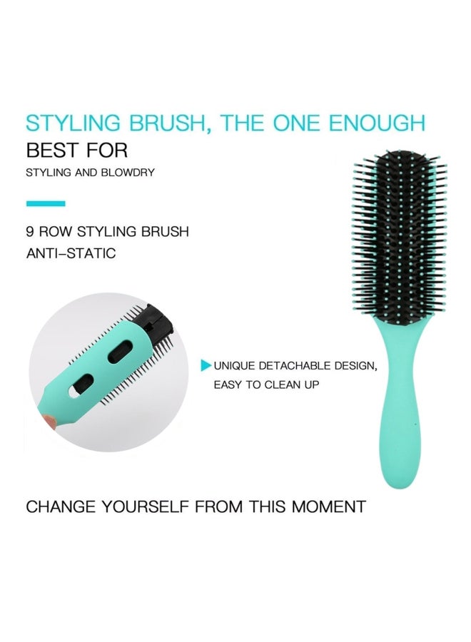 Deo King 3-Piece Hair Comb Set Blue/Black 210grams - Image 4