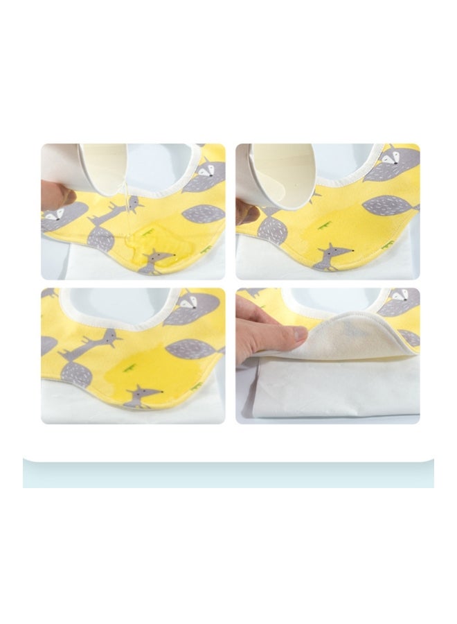 Muslin Tree Degree Cotton Waterproof Baby Bib  - Image 3