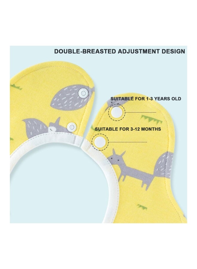 Muslin Tree Degree Cotton Waterproof Baby Bib  - Image 5
