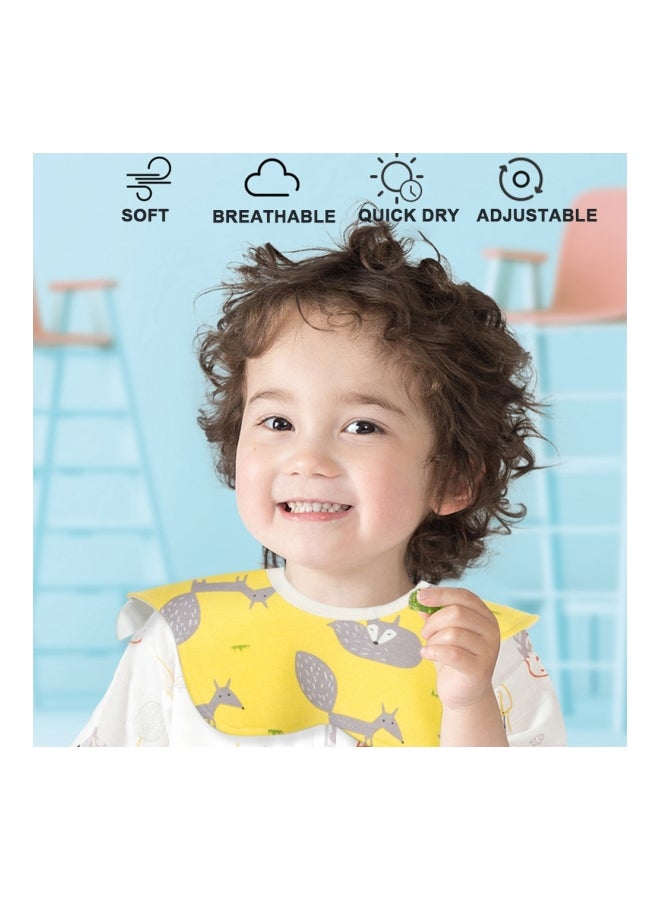 Muslin Tree 2-Piece Waterproof Baby Bib  - Image 3