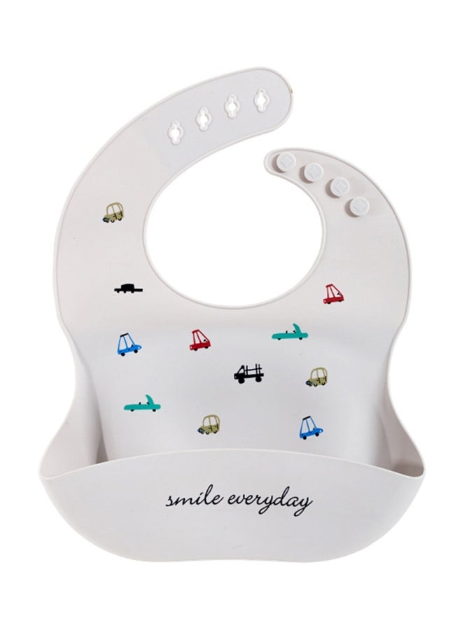 Muslin Tree Waterproof Silicone Baby Bib  - Image 1