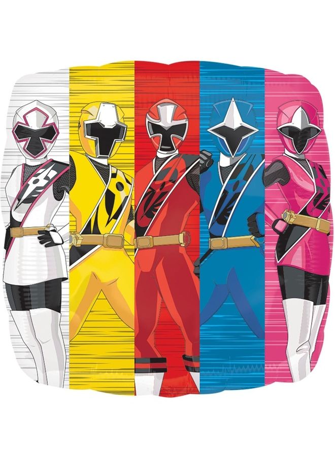 Power Rangers Ninja Steel Printed Foil Balloon