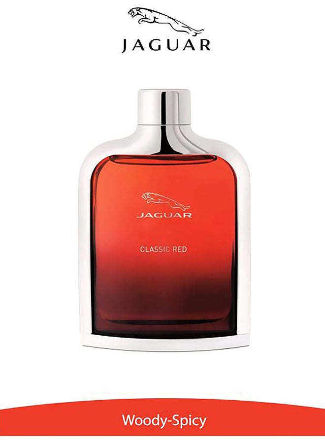 JAGUAR - Classic Red EDT For Men 100ml - Image 1
