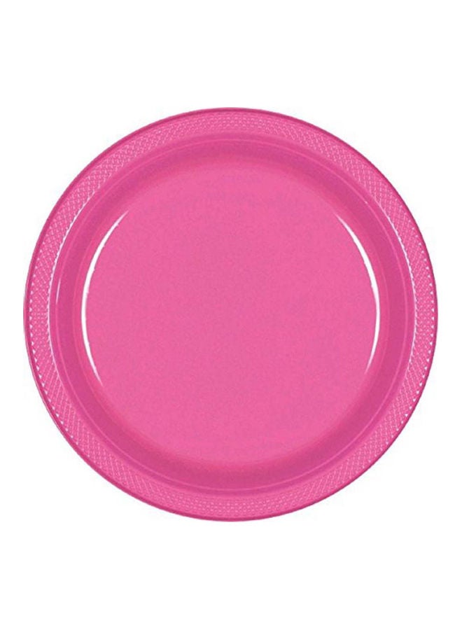 Amscan 20-Piece Plastic Plate