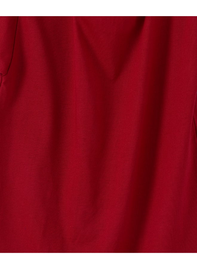 بيبي كلو تيشيرت بفتحة رقبة مستديرة ومطبوع عليه عبارة "I Love Ramadan" كستنائي - Image 4