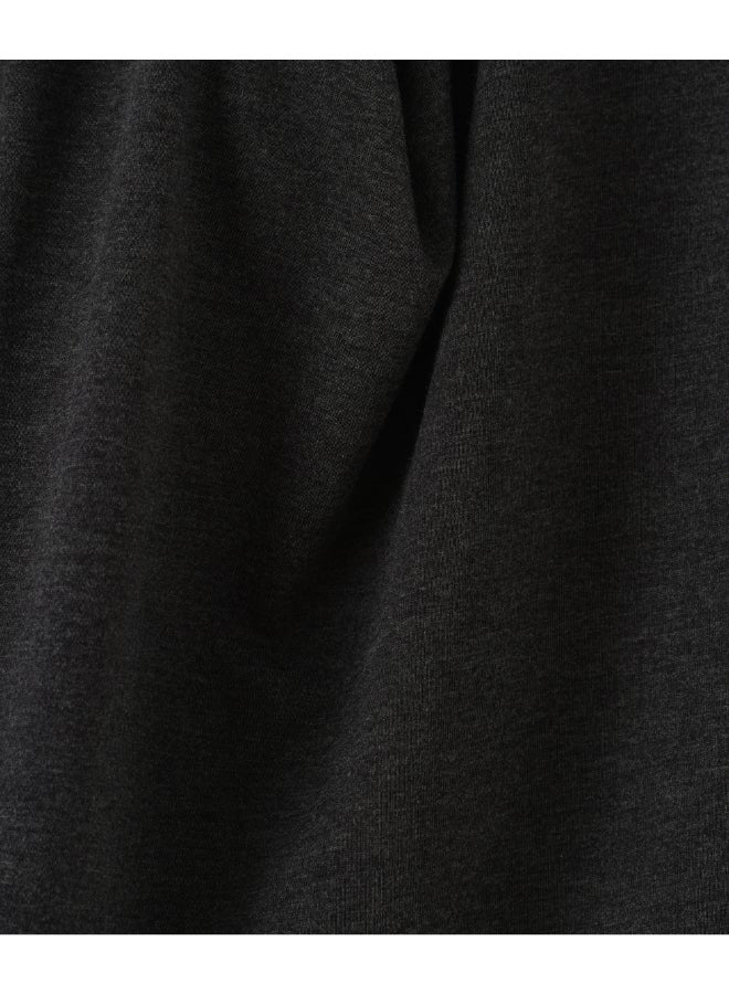 بيبي كلو تيشيرت بفتحة رقبة مستديرة وطبعة عبارة "Eid Mubarak" رمادي داكن / أبيض - Image 4