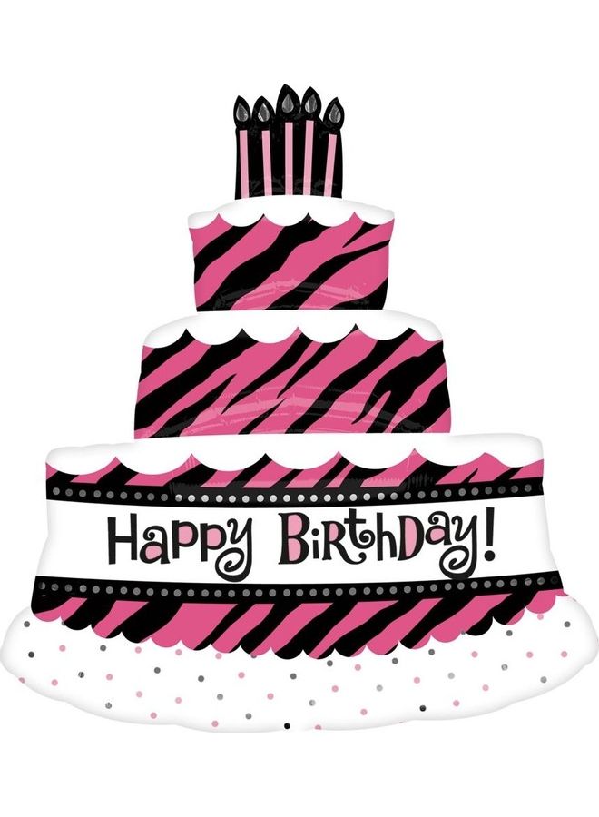 Triple Layer Cake Foil Balloon