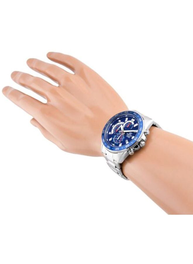 CASIO - Men's Edifice Watch EFV-550D-2AVUDF - 47 mm - Silver - Image 1
