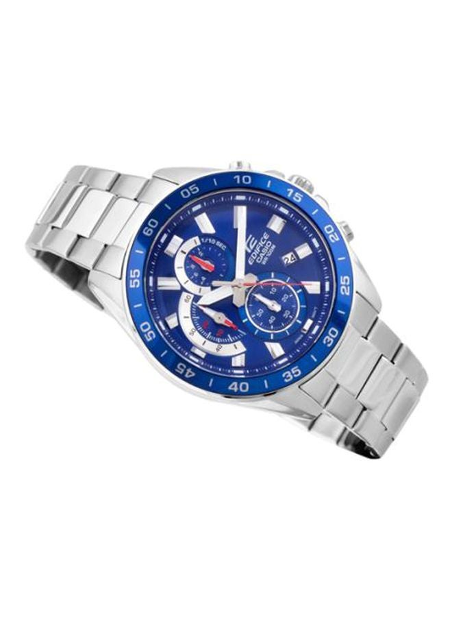 CASIO - Men's Edifice Watch EFV-550D-2AVUDF - 47 mm - Silver - Image 1