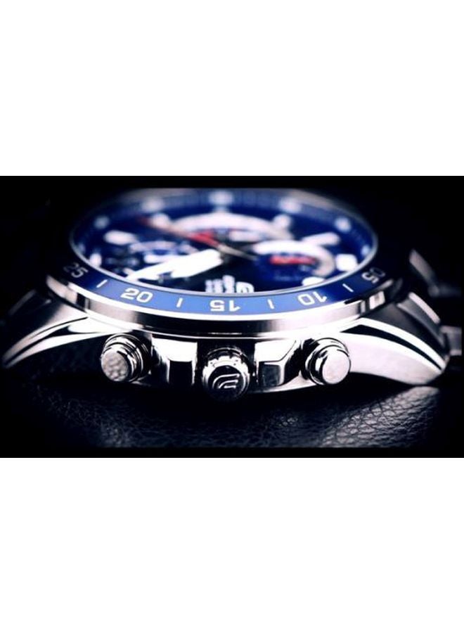CASIO - Men's Edifice Watch EFV-550D-2AVUDF - 47 mm - Silver - Image 1
