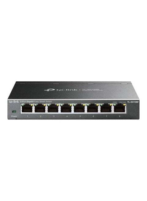 8-Port Easy Smart Switch Black