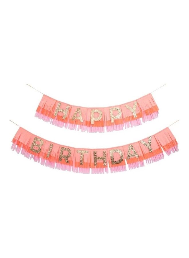 Meri Meri Happy Birthday Garland 