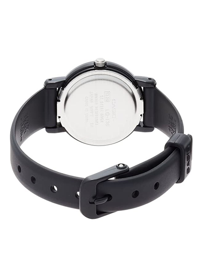 CASIO - Women's Water Resistant Analog Watch LQ-139BMV-7ELDF - 25 mm - Black - Image 1